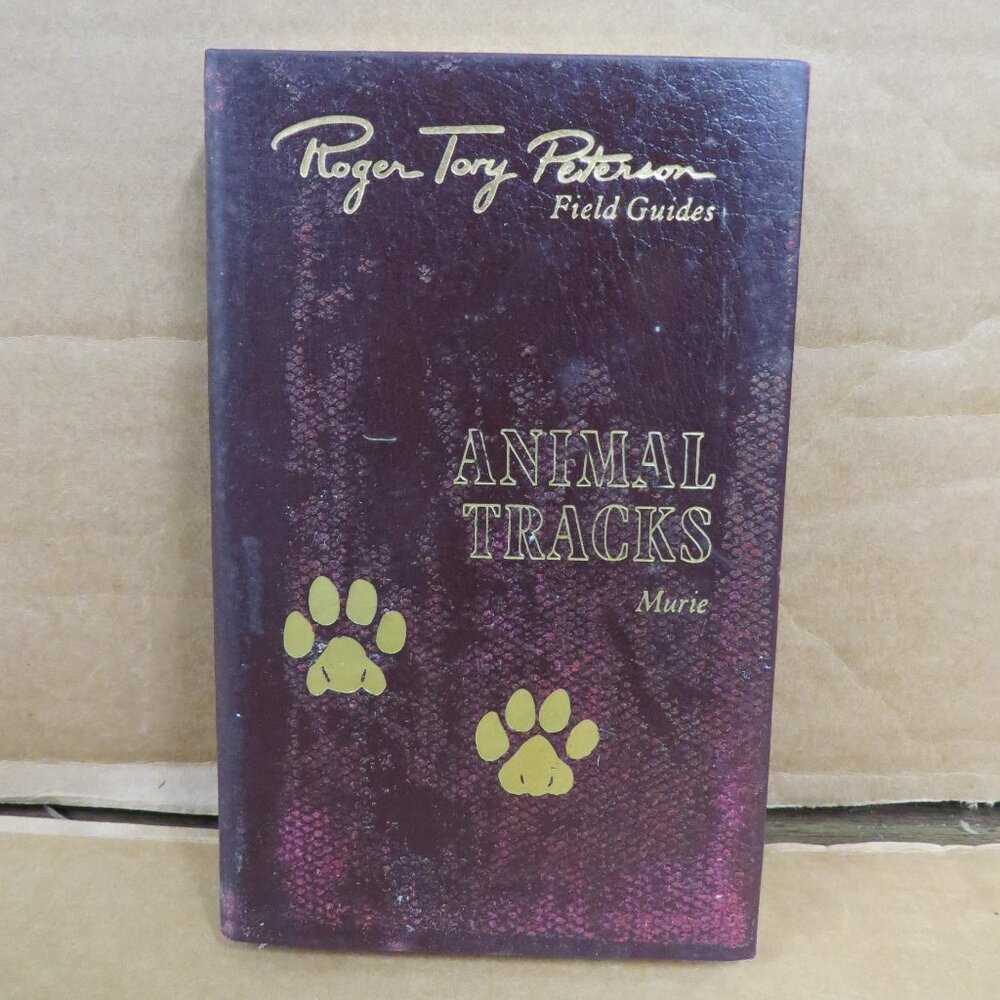 Animal Tracks 50th Anniversary Roger Tory Peterson Field Guides 2nd Ed 1985 HC